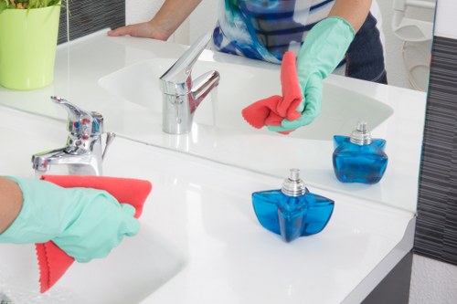 Steam cleaning process for carpets in South Woodford